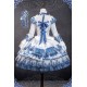 Bramble Rose Butterfly And Blue And White Porcelain One Piece(Reservation/2 Colours/Full Payment Without Shipping)